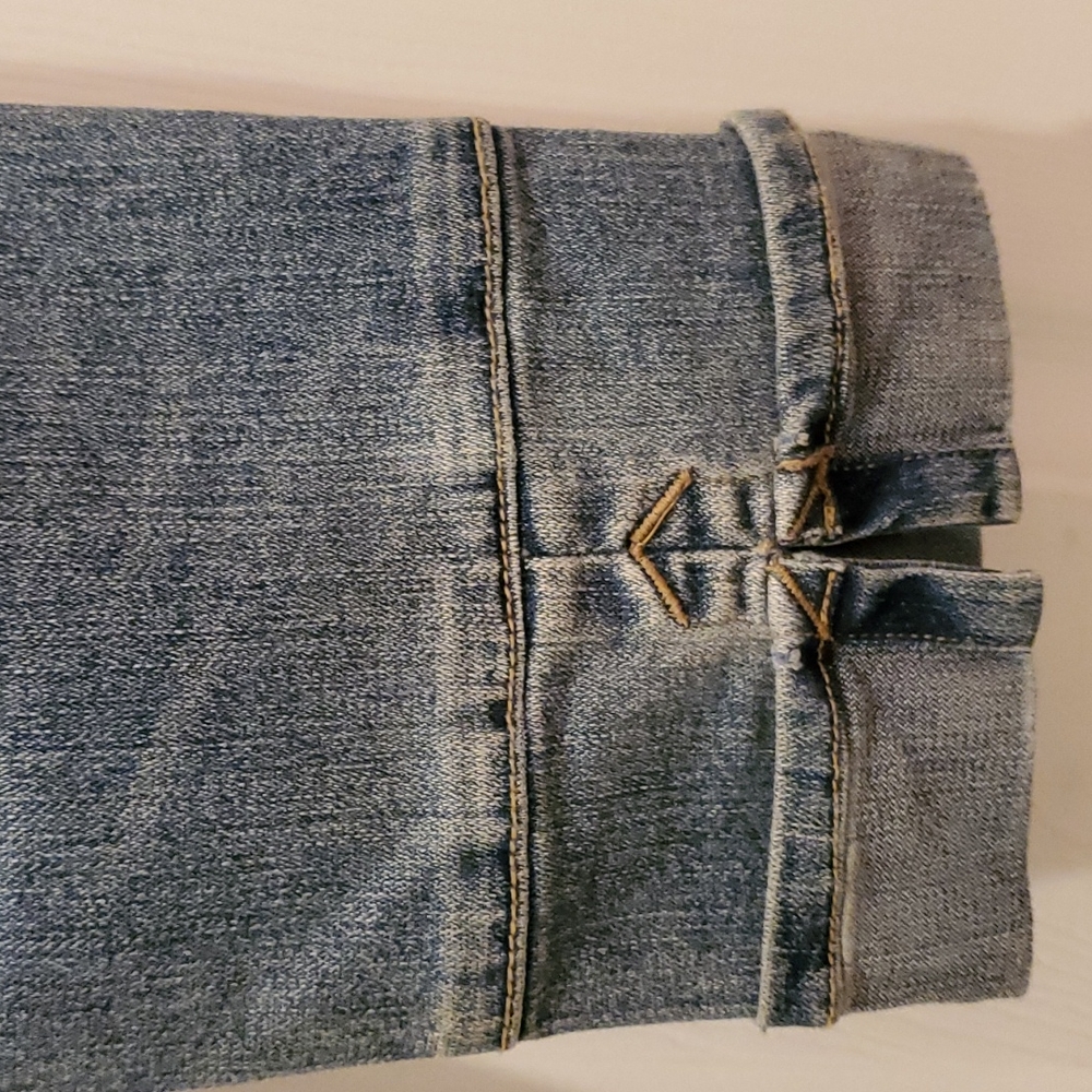 Imperial Star Adjustable Waistband Cropped Jeans Girl's 8 Reg - Picture 4 of 6